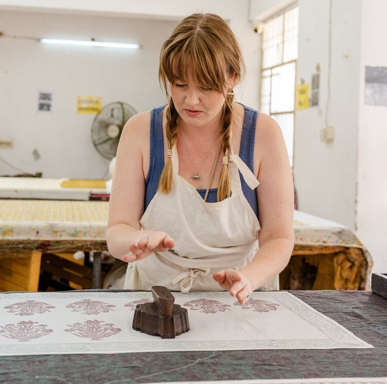 Jaipur Block Printing Workshop with Master Artisans